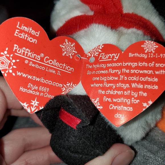 Vintage Christmas Puffkins Set of 3 - Picture 7 of 8